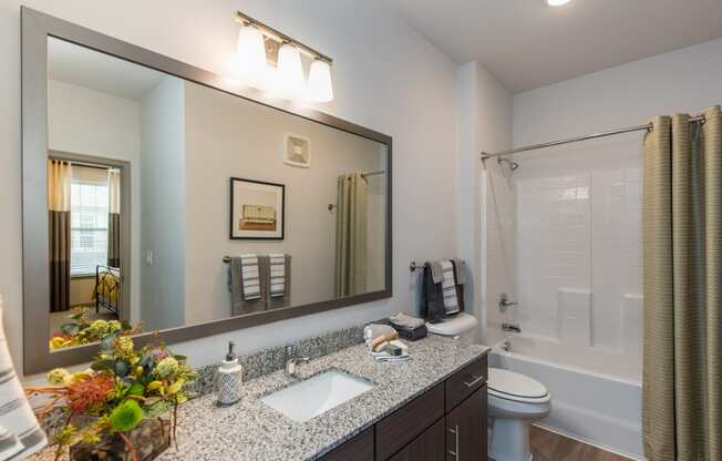 Bathroom With Bathtub at The Whitworth, Williamsburg, 23185