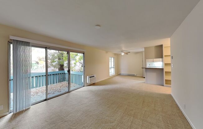 Upstairs Corner Unit 2/1.5 Condo Available Now!