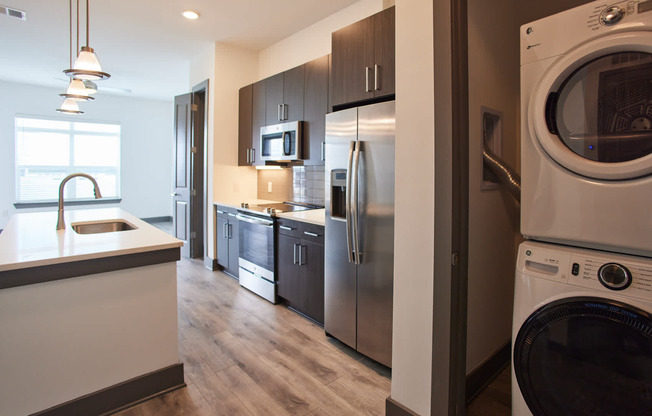 Kitchen with Stainless Steel Appliances