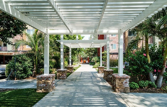 Courtyard Walkways at The Reserve at Warner Center, Woodland Hills