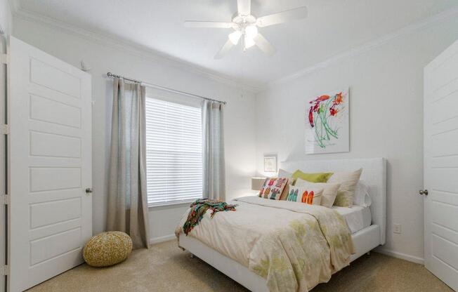 Apartment Master Bedroom at Berkshire Jones Forest, Conroe, TX