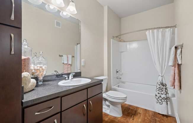Bathroom with Built-in Linen Closets