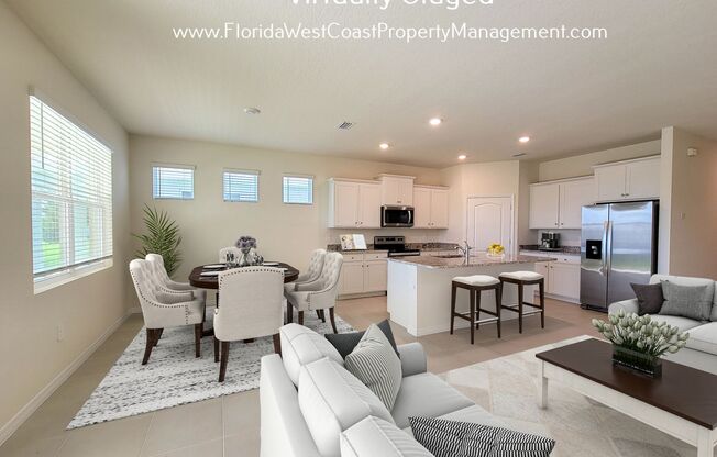 PALISADES LAKEWOOD RANCH!  4 BEDROOM HOME! AVAILABLE OCTOBER FOR 9-12 MONTH LEASE!