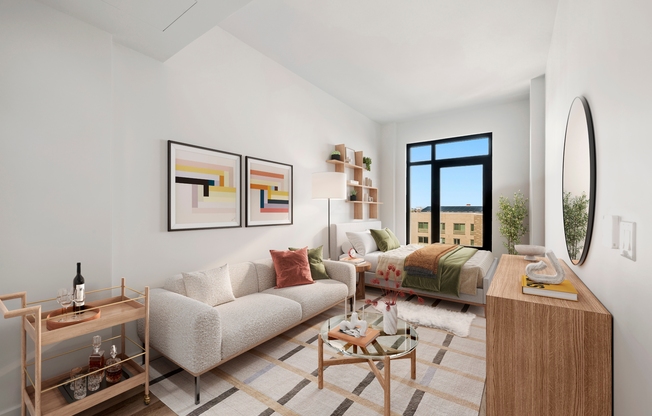 Studio, 1 bath, 402 sqft, $2,511, Unit 308
