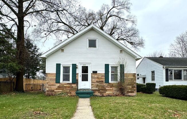2 Bedroom 1 Bath home in South Bend IN.
