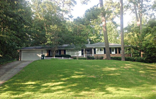 Inside perimeter in highly sought after historic Sandy Springs neighborhood!