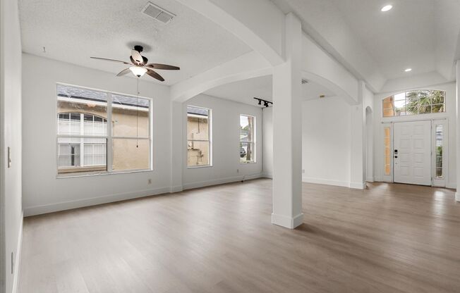 Stunning 4-Bedroom Lakefront Pool Home in Bridgeview at Meadow Woods