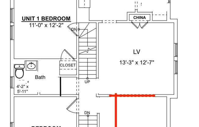 7 beds, 3 baths, $8,050, Unit 2