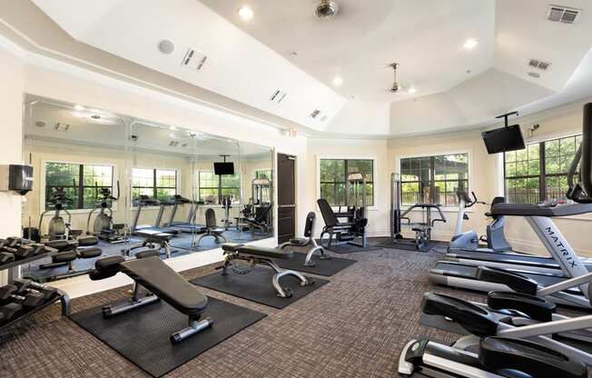 DeLayne at Twin Creeks 24-hour resident fitness center