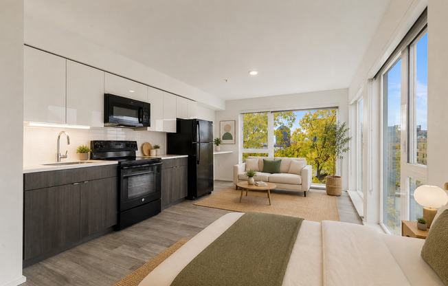 Studio, 1 bath, 305 sqft, $1,050, Unit 103 (MFTE)