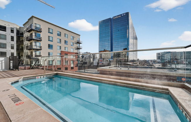 Rooftop Heated spa with view
