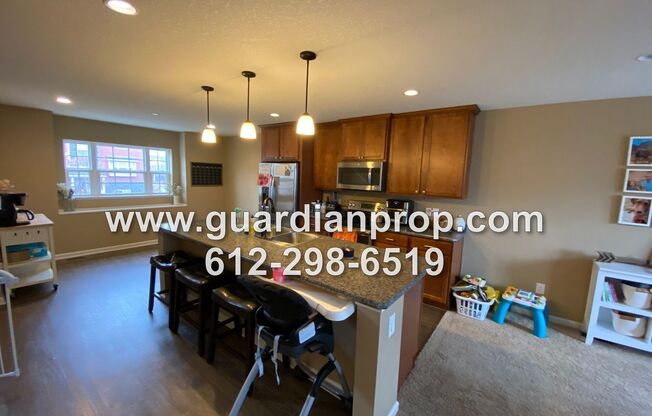 Townhome Available July 1st, Open Floor Plan, Master Suite, Bonus Room, Balcony