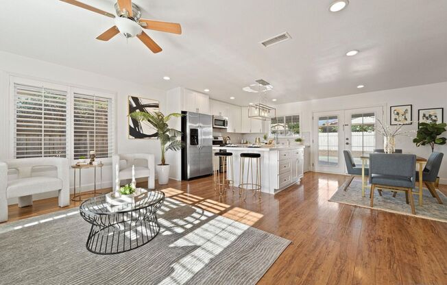 Beautiful 4 bedroom 2 bath home available now!