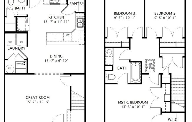 3 beds, 1.5 baths, $1,575, Unit # 15