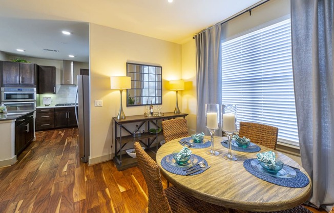 Dining Room  at Townhomes at Woodmill Creek, The Woodlands, TX