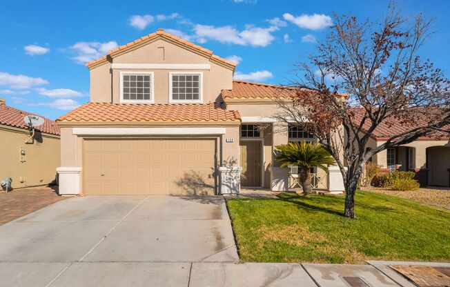 Darling 3-Bedroom with a Loft in Silverado Ranch with Large Backyard, All Appliances & 2-Car Garage