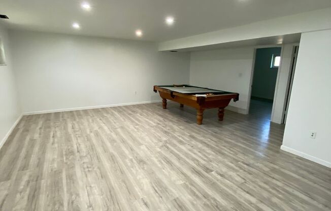 Fully renovated private basement apartment unit