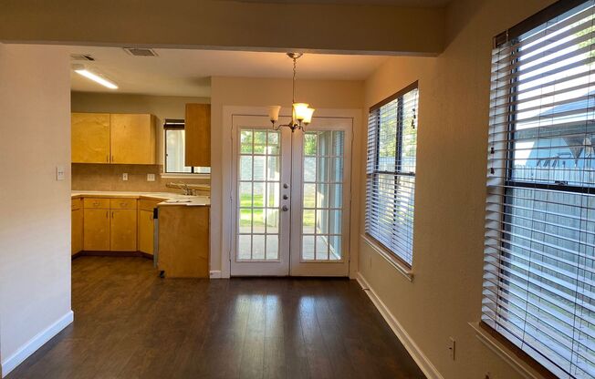 Three bedroom with a game room and a great backyard!