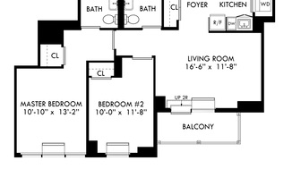 2 beds, 2 baths, $6,717, Unit 10E