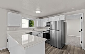 One of the largest 2 bedrooms in the area with 1.5 bathrooms and 1100 square feet plus your own laundry room with full size washer/dryer