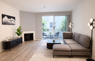 A 2 Bedroom, 2 Bathroom with a dining room and fully functional kitchen at 10600 Wilshire Unit 308