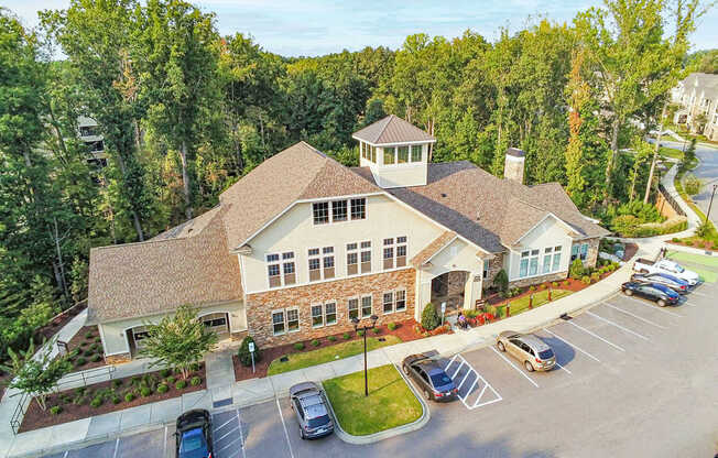 Extensive clubhouse and recreation center with fireplace