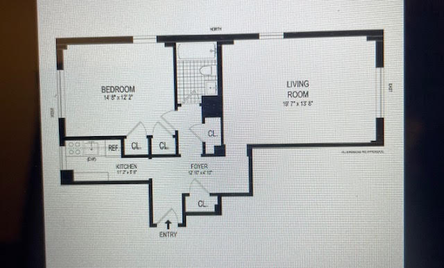 1 bed, 1 bath, $7,395, Unit 10H