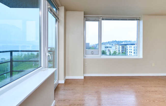 Living Room with Hard Surface Flooring