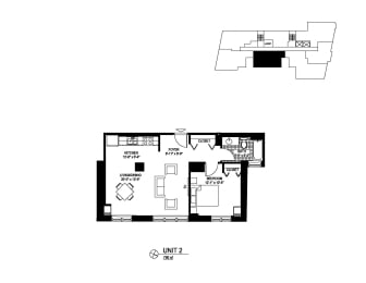 1 bed, 1 bath, 790 sqft, $1,625