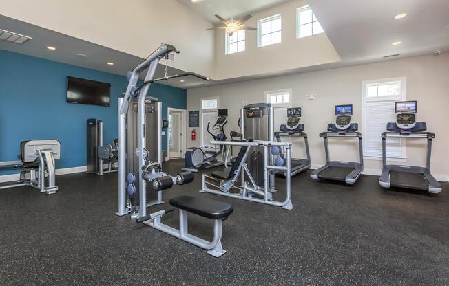 Get In Shape At Riverstone Apartments At Long Shoals In Arden, NC