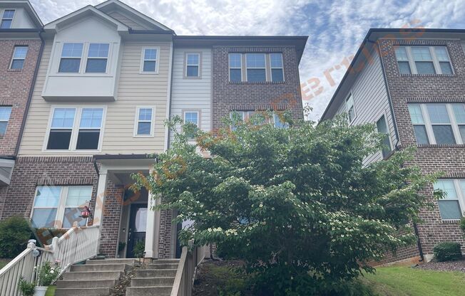 Brand New Carpet and Fresh Paint! Charming 3 Story, 3 Bedroom, 3.5 Bathroom Townhome End-Unit w/ 1 Car-Garage @ The Green at Scotts Mill, Apex! Available Now!