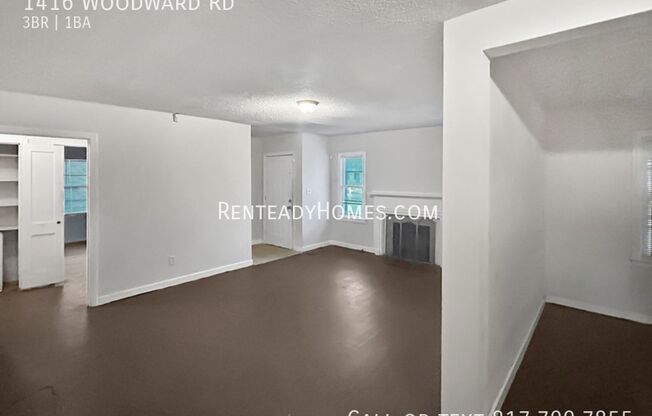 3 beds, 1 bath, $1,699