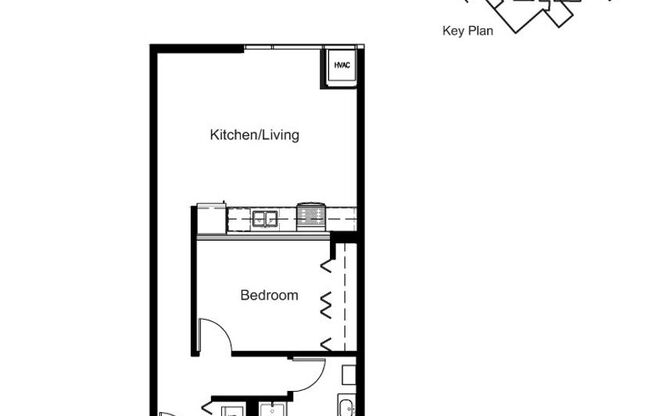 1 bed, 1 bath, 700 sqft, $2,295, Unit 202