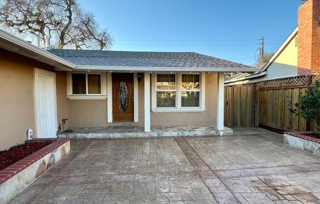 Beautifully remodeled one story house in Blossom Valley! $4900