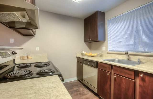 Granite Countertop at Hangar 128 Apartments, Everett, WA, 98204