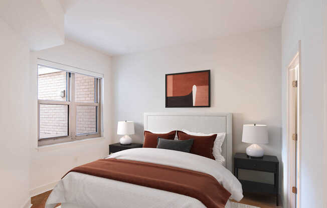 Bedroom with Hard Surface Flooring