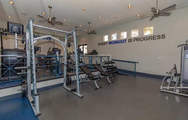 Gym area at The Covington by Picerne, Nevada, 89139