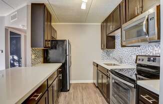 Apartment Home Kitchen at Woodland Ridge Apartments at 3420 Joann Lane in Woodridge IL