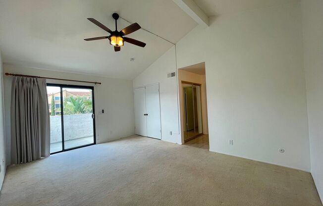 Large 2 bedroom condo in well desired La Jolla area