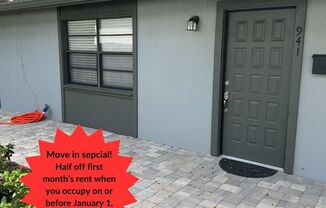 Charming 1/2 duplex in the heart of Orlando